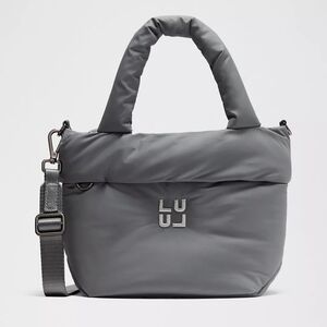 *NWT* LULULEMON On My Level Tote Bag Small 3L Puffy, Color - Solar Grey